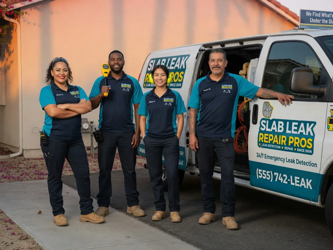Slab Leak Repair company in Maunie, IL